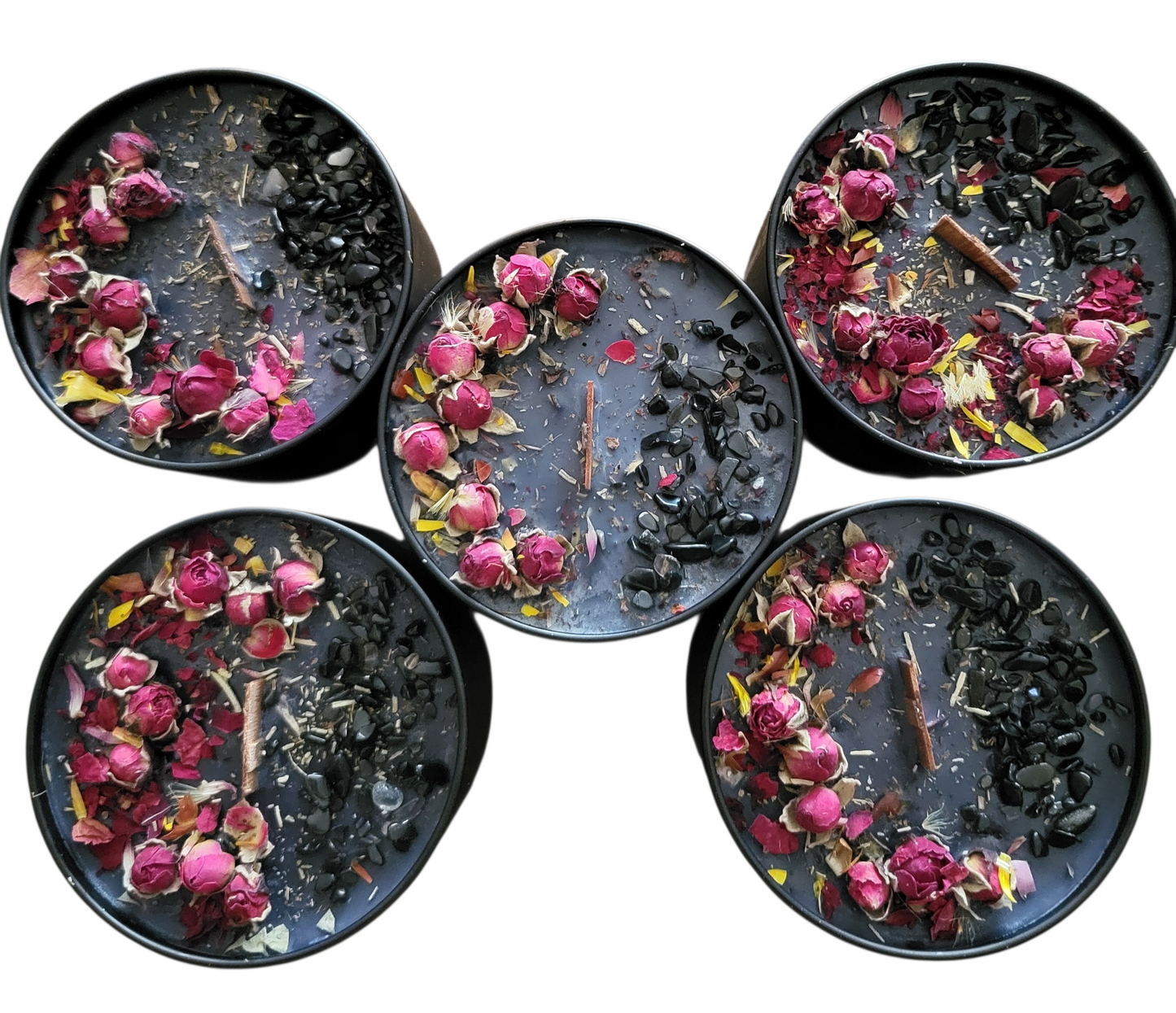 Power, Protection, and Removing Negative Energy Intention Setting Candle by WiccItcandles