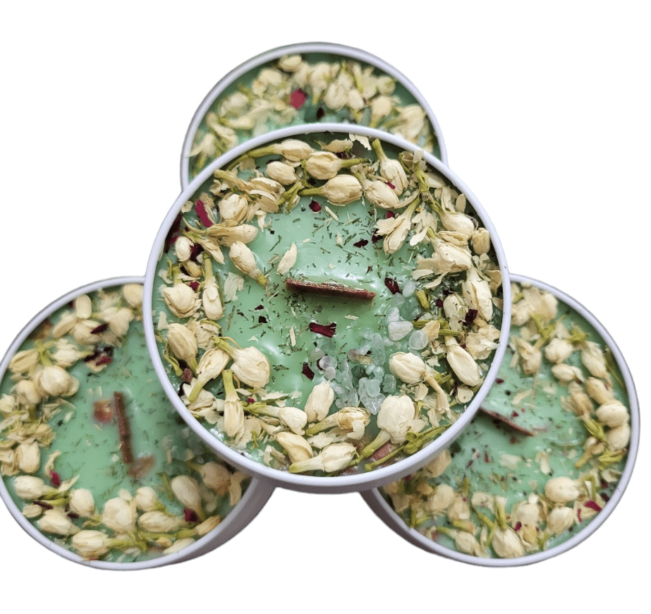 Growth, Wealth, and Stability Candle. - Wicc It