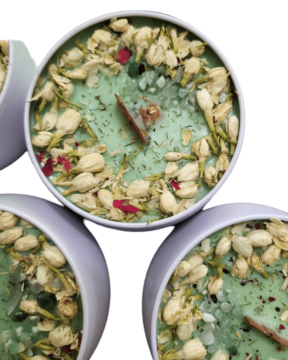 Growth, Wealth, and Stability Candle. - Wicc It