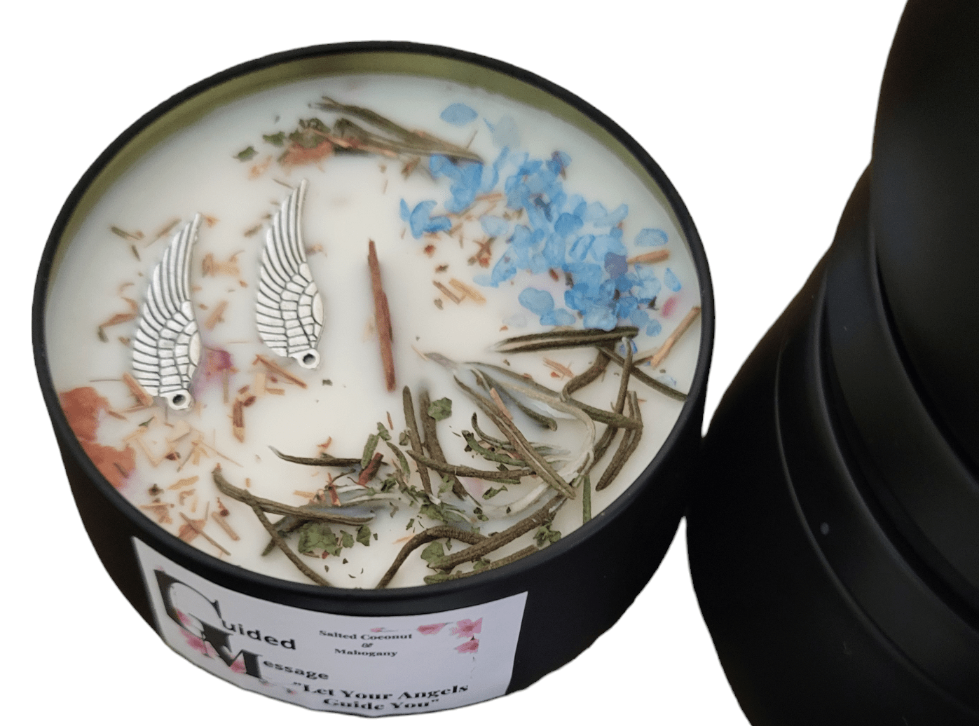 Guided Messages - Let Your Angels Guide You Intuitive Candle - Wicc It