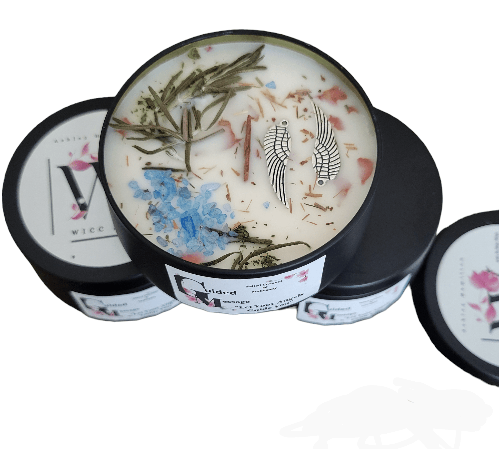 Guided Messages - Let Your Angels Guide You Intuitive Candle - Wicc It