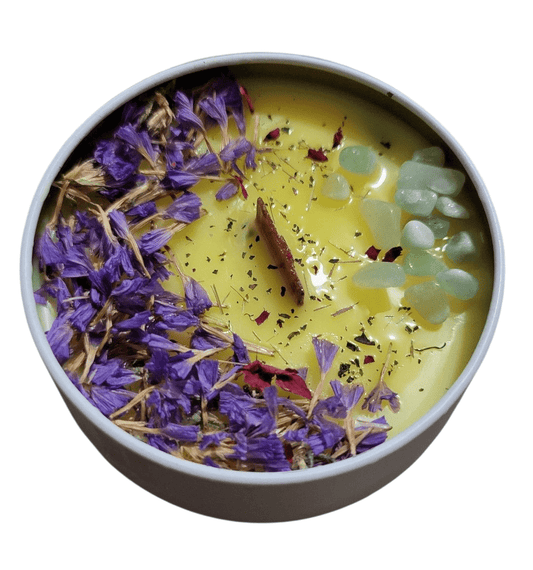 MOORE Yellow Intention Setting Candle That Promotes Joy, Hope, and Happiness - Wicc It