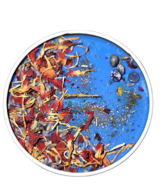 Peace, Healing, and Calming Affirmation Intention Setting Candle. - Wicc It