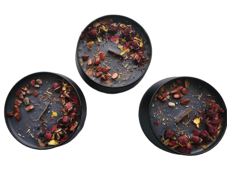 Power, Protection, and Removing Negative Energy Intention Setting Candle. - Wicc It