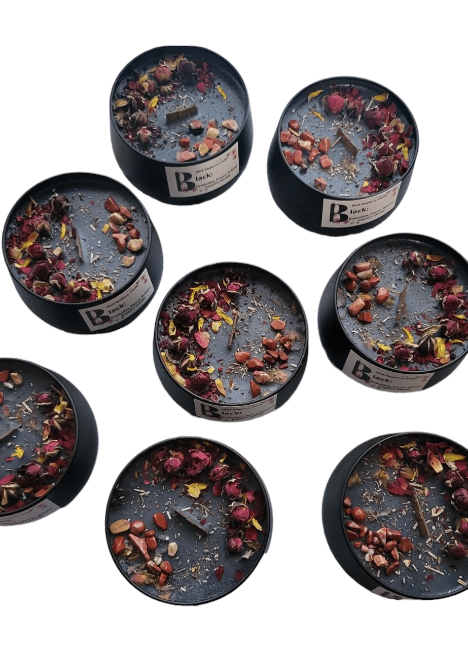 Power, Protection, and Removing Negative Energy Intention Setting Candle. - Wicc It