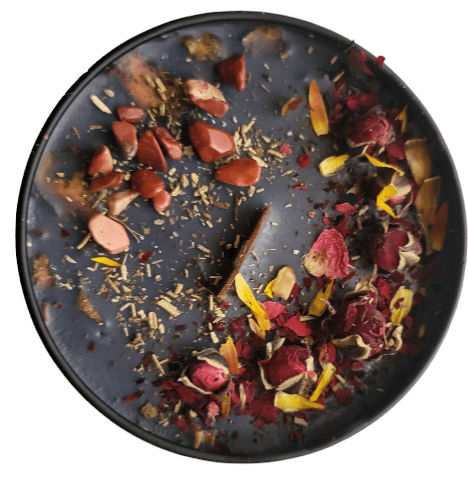 Power, Protection, and Removing Negative Energy Intention Setting Candle. - Wicc It