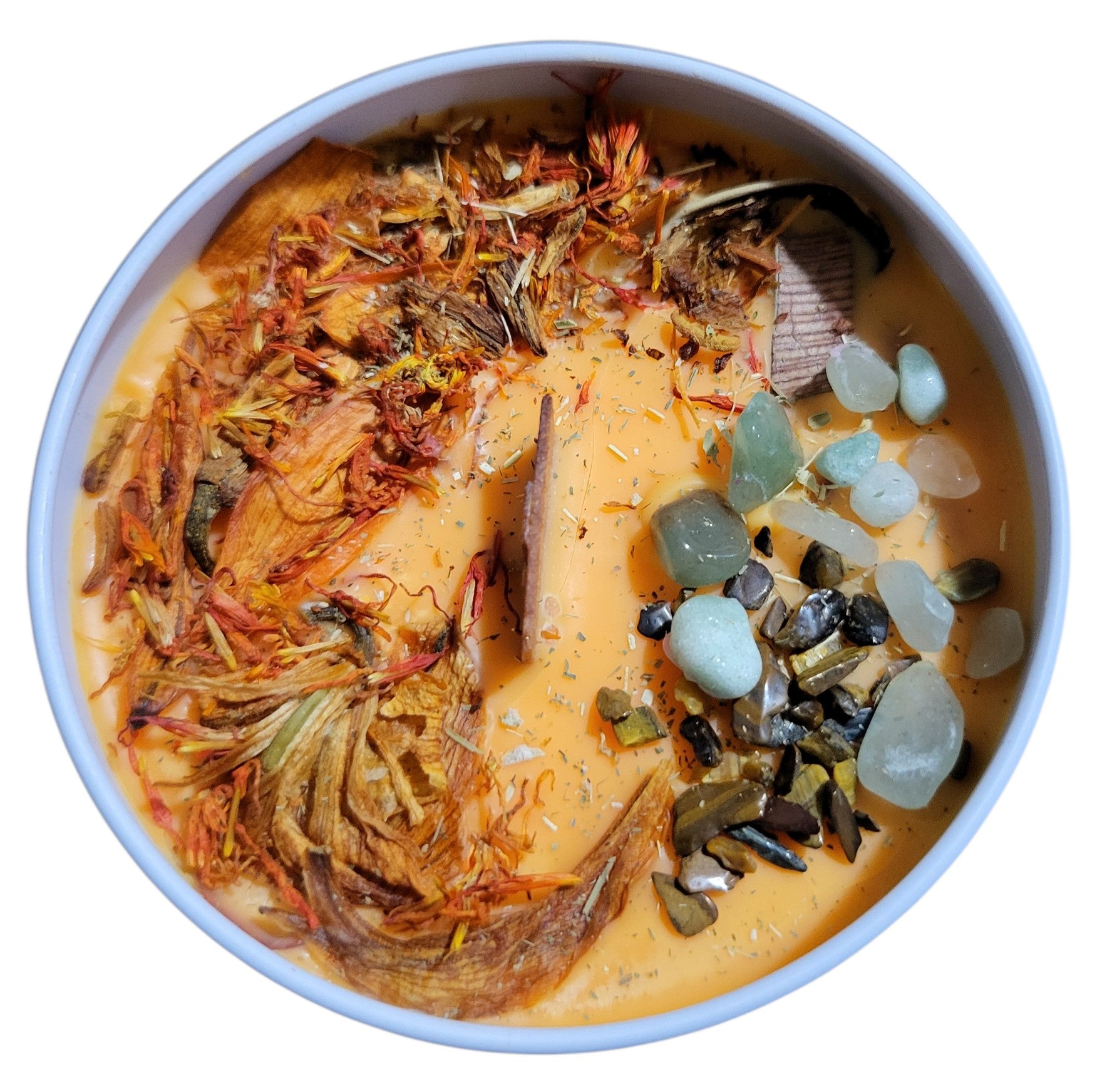 Attraction, Courage, and Affection Intention Setting Inspirational Healing Candle by WiccItcandles