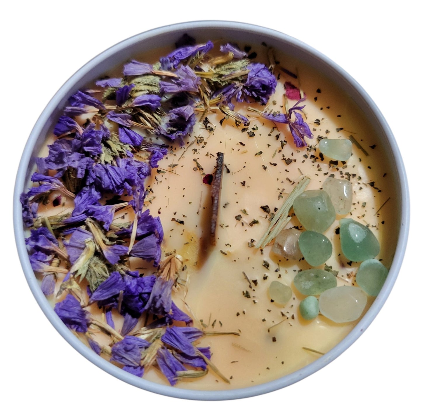 MOORE Yellow Spiritual Healing & Joy Intention Candle by WiccItcandles