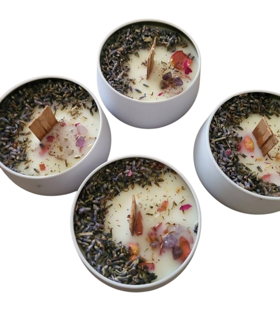 Balance, Harmony, Clarity, and Peace Intention Setting Affirmation Candle.