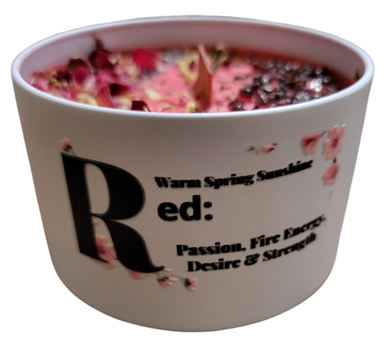 Red Desire Energy & Passion Intention Candle by WiccItcandles