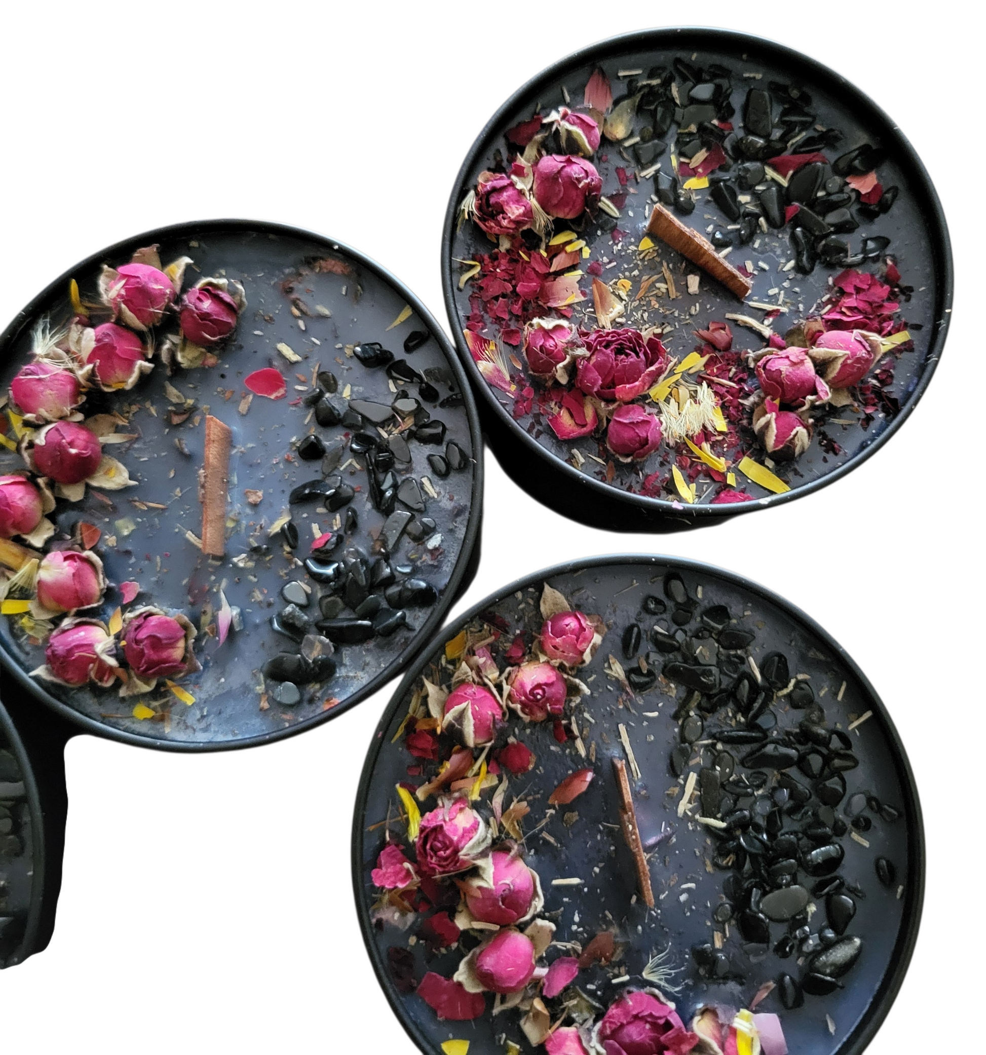 Power, Protection, and Removing Negative Energy Intention Setting Candle by WiccItcandles