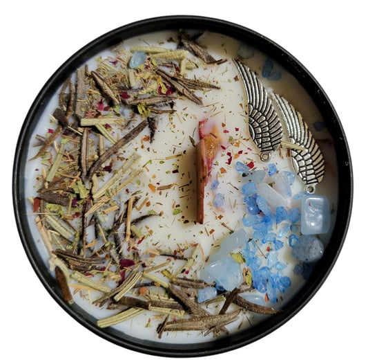 Guided Messages- Let Your Angels Guide You Intuitive Candle & Spiritual Guidance by Wicc It