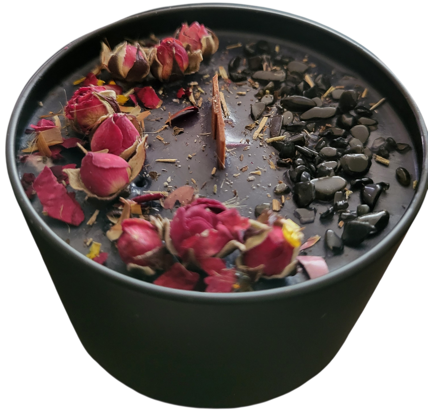 Power, Protection, and Removing Negative Energy Intention Setting Candle by WiccItcandles