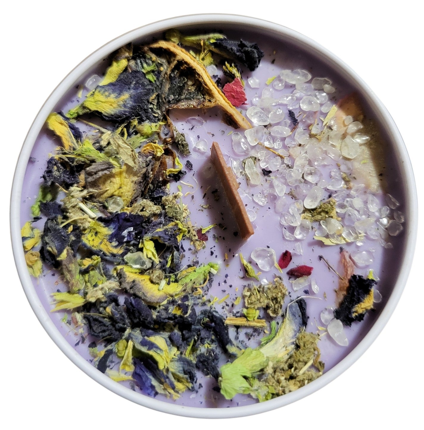 Purple Intuition, Wisdom, and Knowledge Intention Setting Candle by WiccItcandles