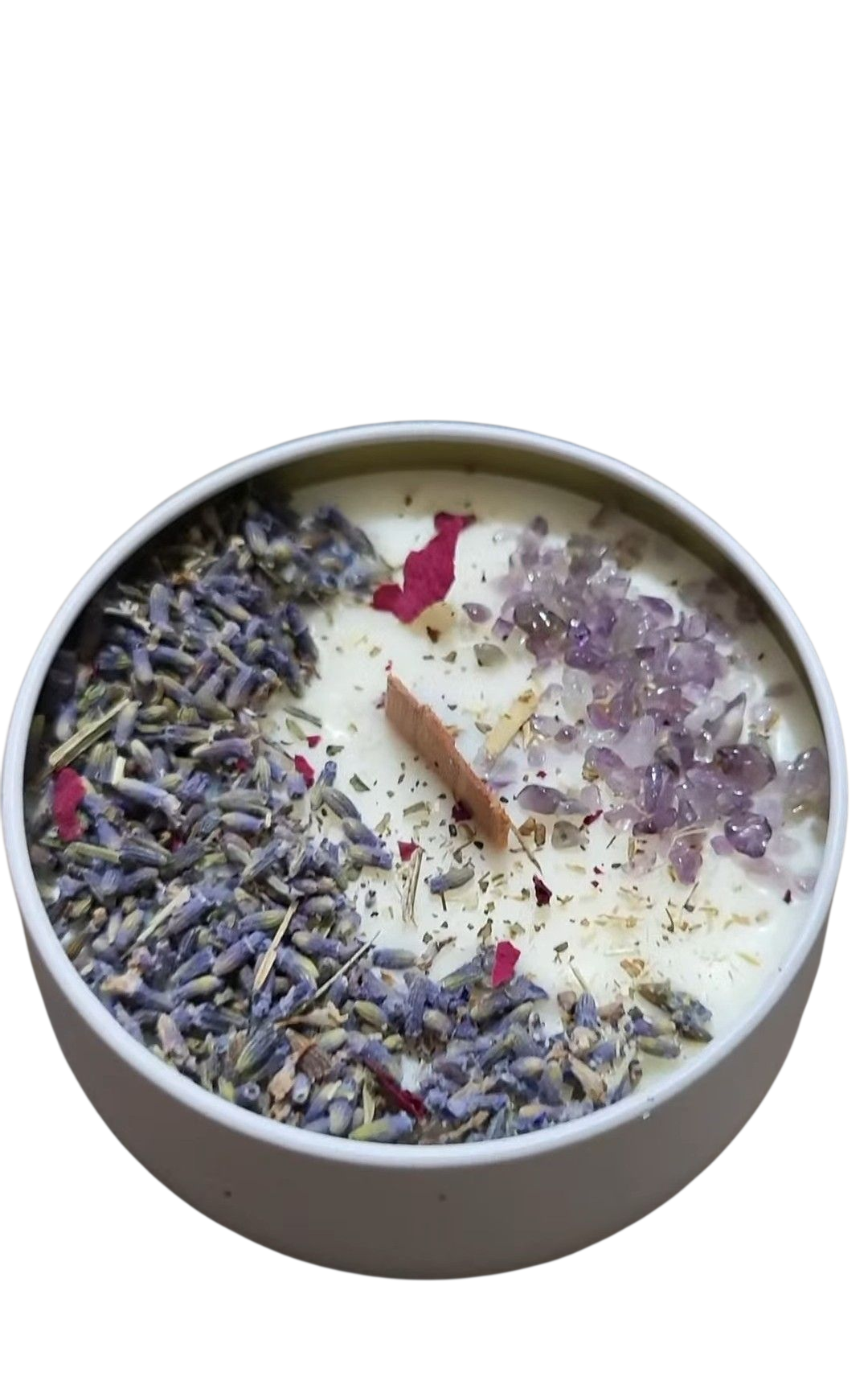 Balance, Harmony, Clarity, and Peace Intention Setting Affirmation Candle.