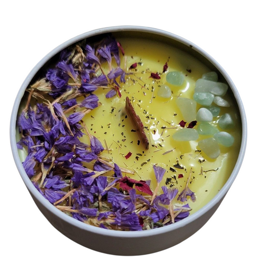 MOORE Yellow Intention  Setting Candle That Promotes Joy, Hope, and Happiness