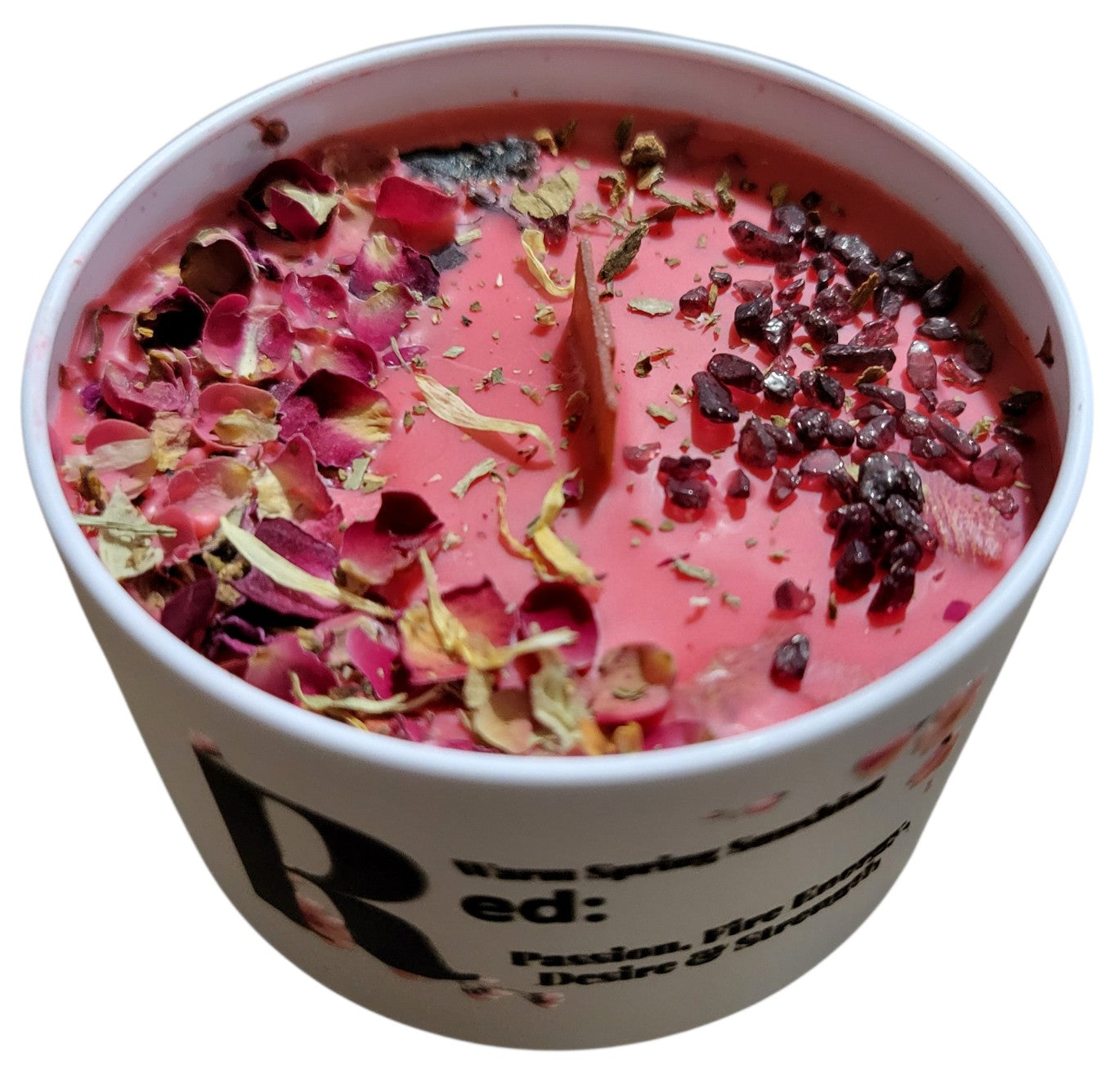Red Desire Energy & Passion Intention Candle by WiccItcandles